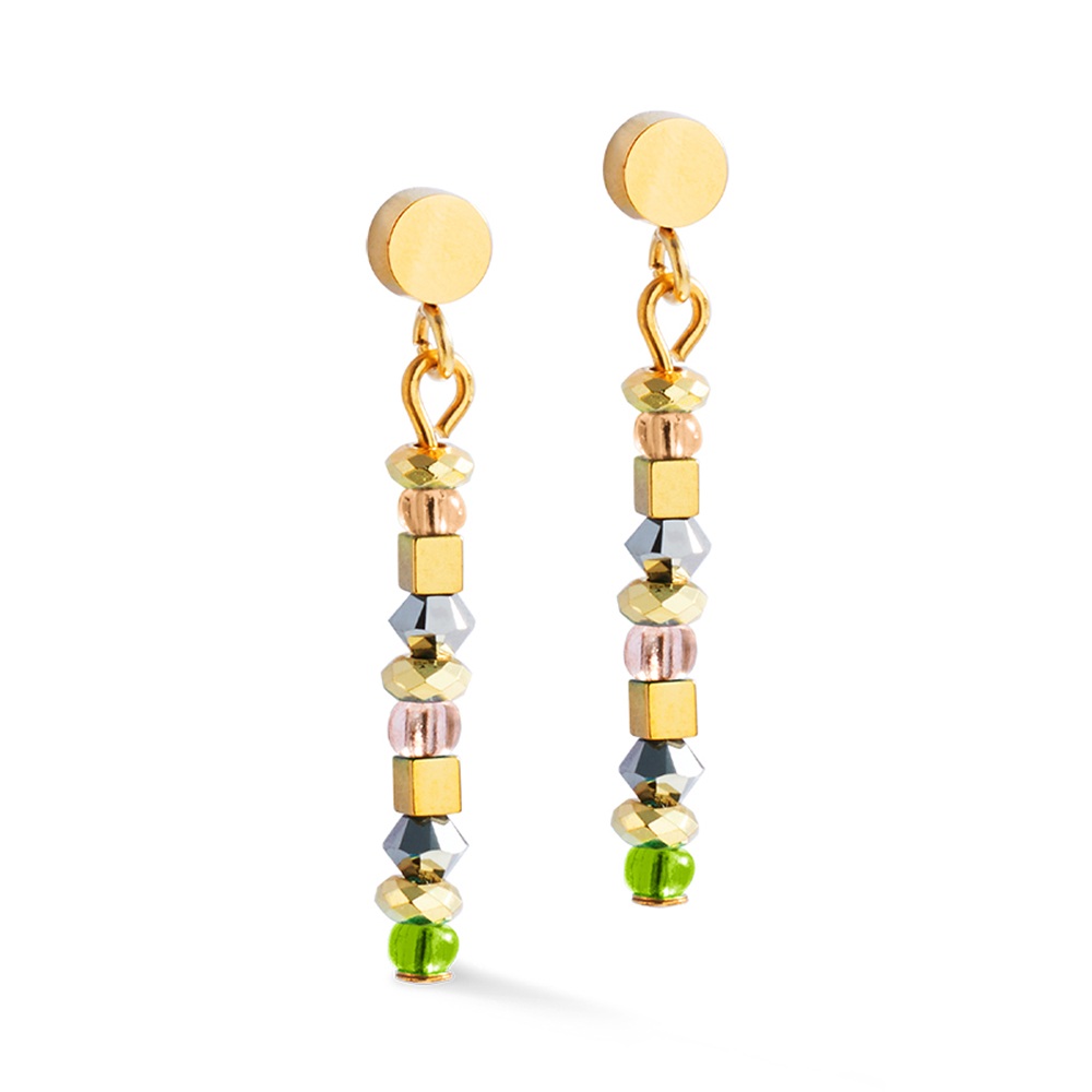 Coeur de Lion Серьги Brown-Olive