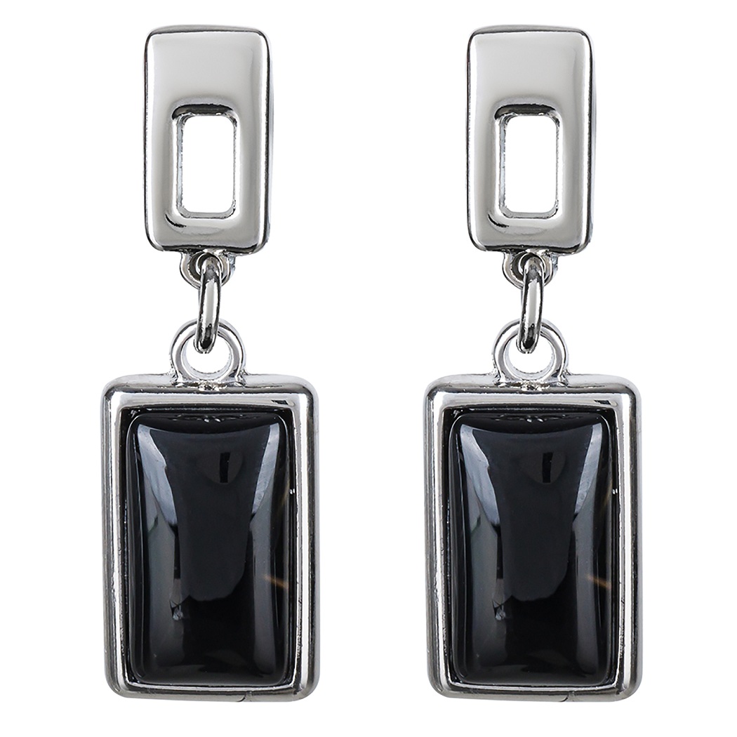 Possebon Серьги Agata PretoФото 29536-02.jpg