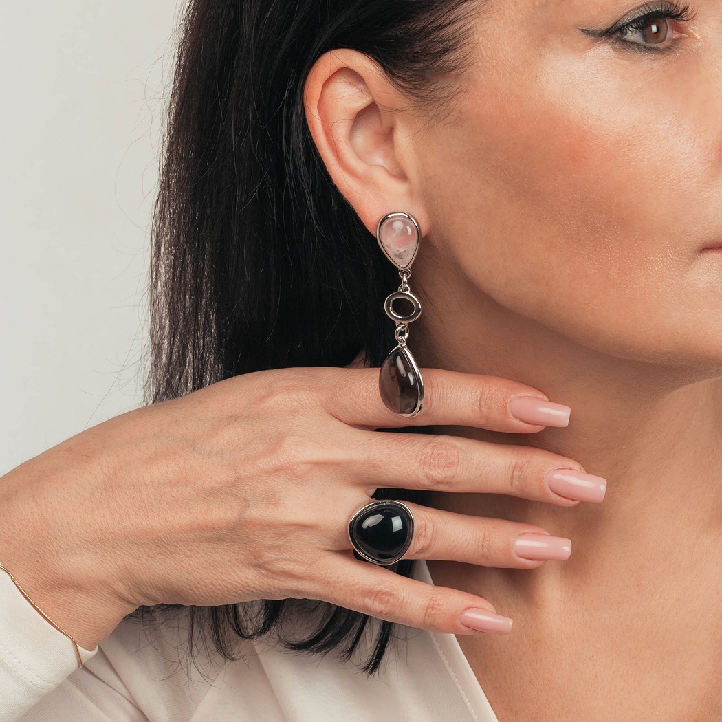 Possebon Серьги Q. Rose, Obs FumeФото 29539-03.jpg