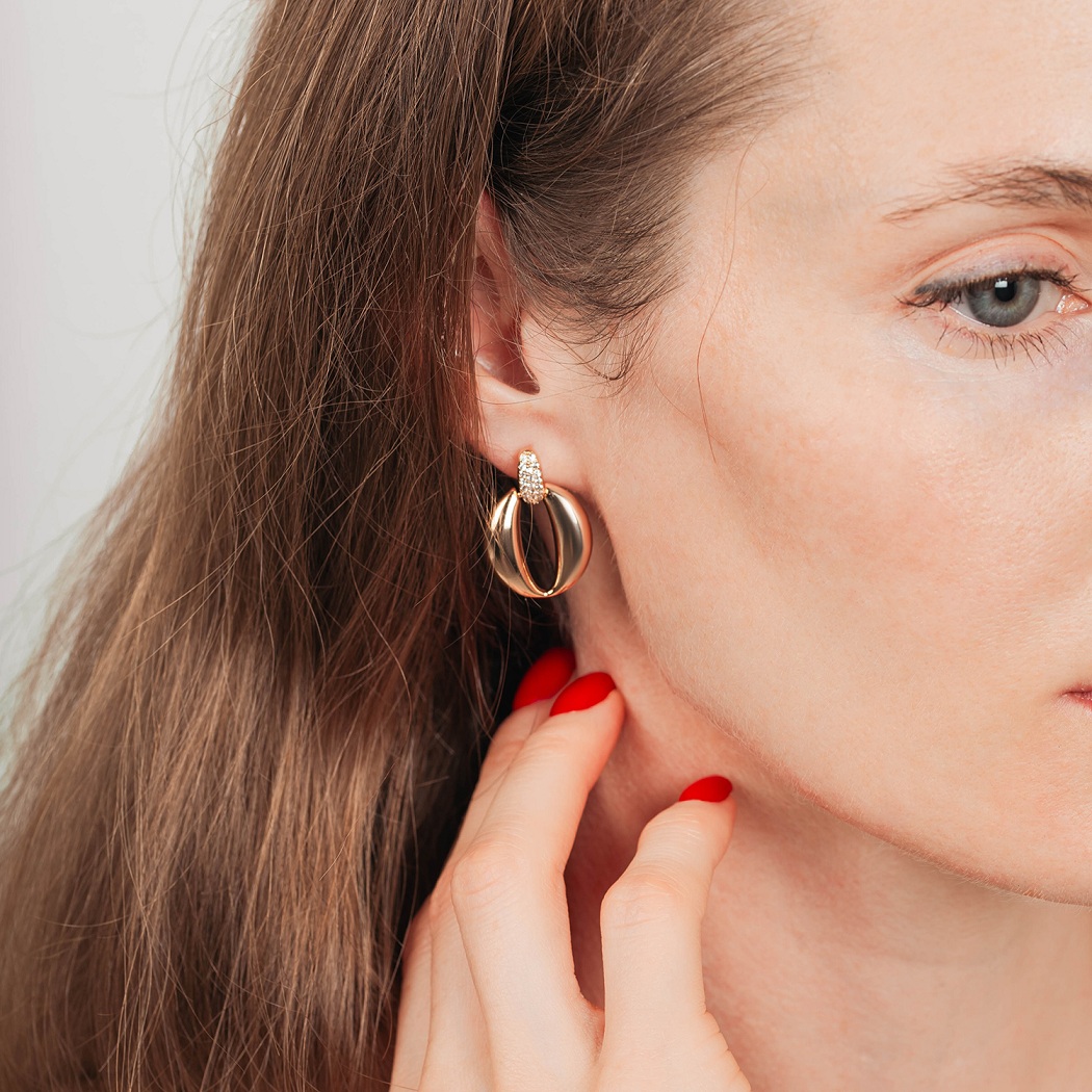 Fiore Luna Серьги moon o goldФото 29554-04.jpg