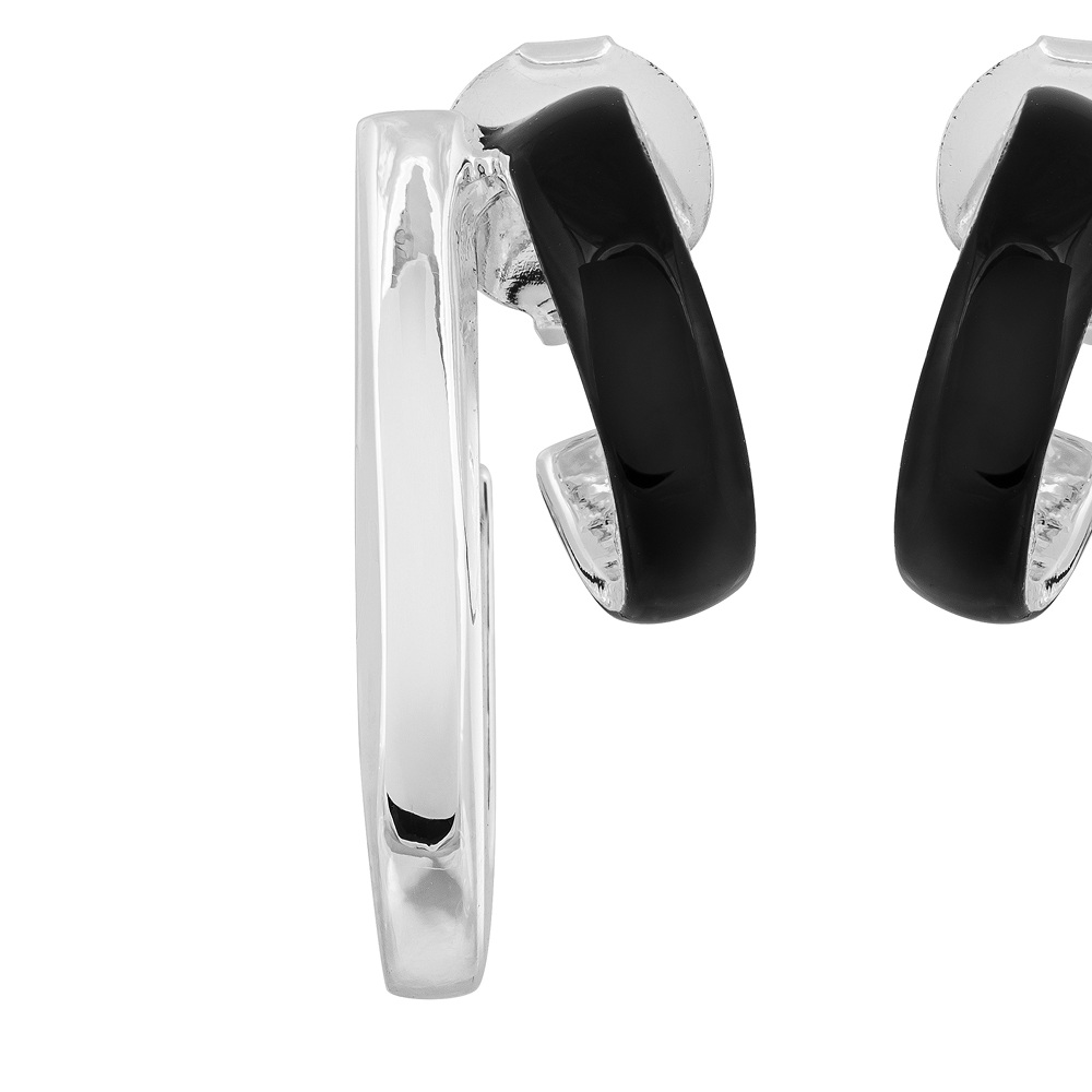 Fiore Luna Серьги BLACK EPOXYФото 29559-02.jpg