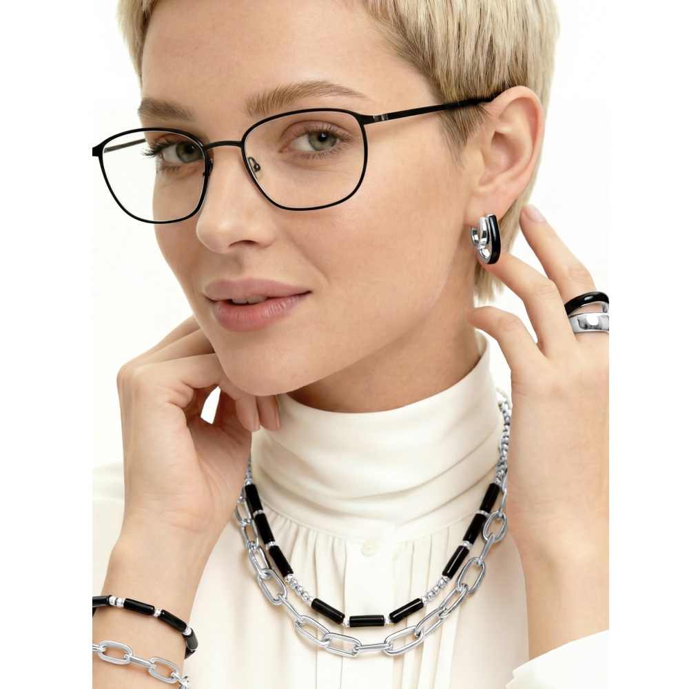 Fiore Luna Серьги BLACK EPOXYФото 29559-03.jpg