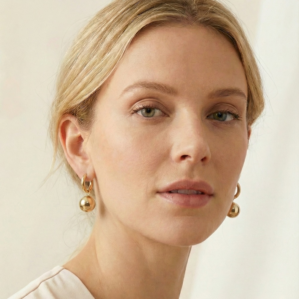 Fiore Luna Серьги SphereФото 29569-02.jpg