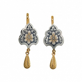 Серебряные серьги