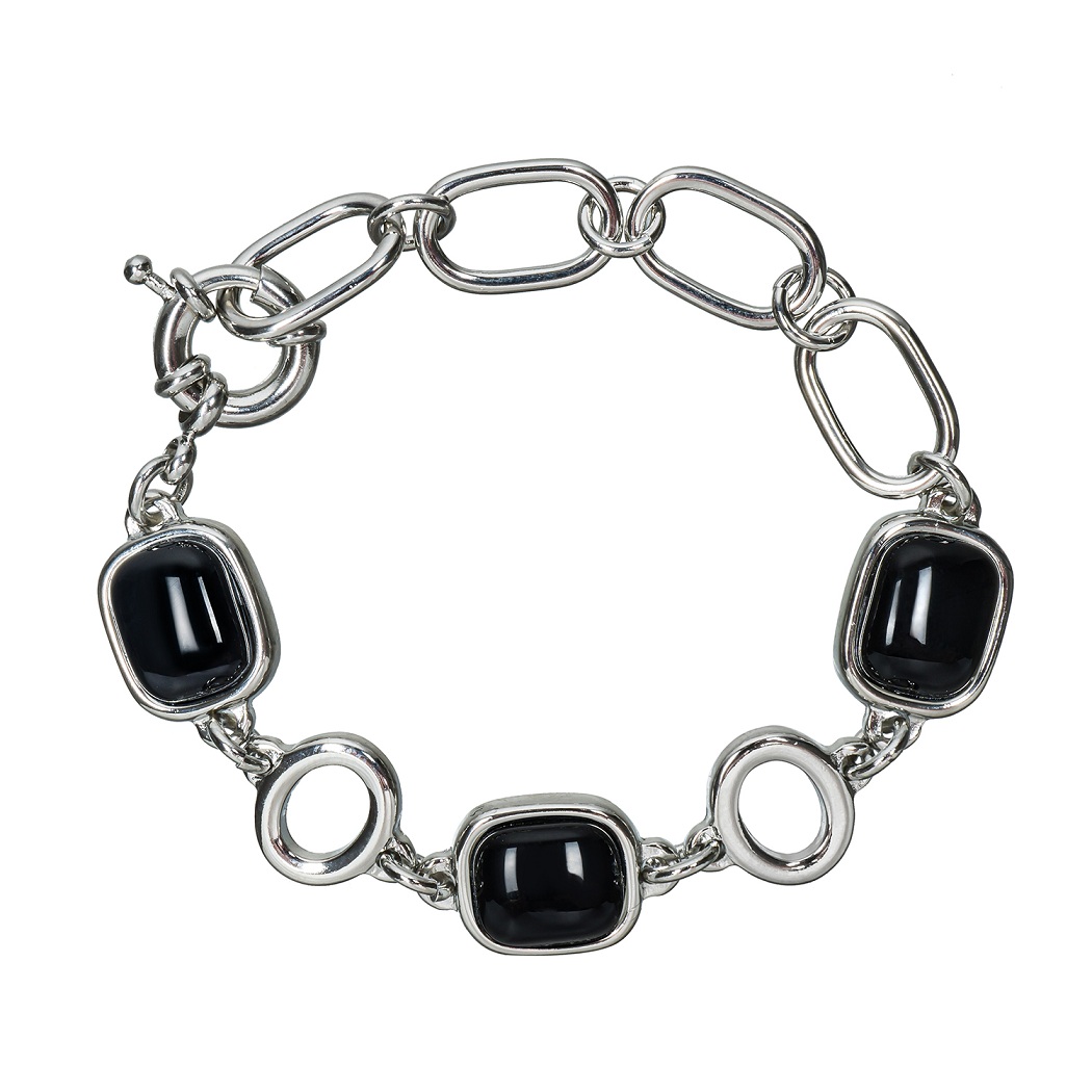 Possebon Браслет Agata Preto