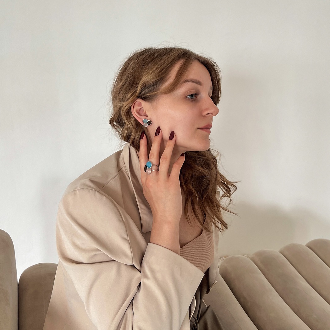 Possebon Кольцо Azul, Q.Roze, Obs FumeФото 29593-02.jpg