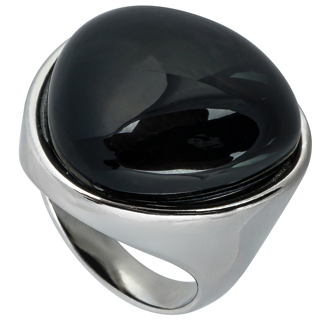 Possebon Кольцо Agata Preto