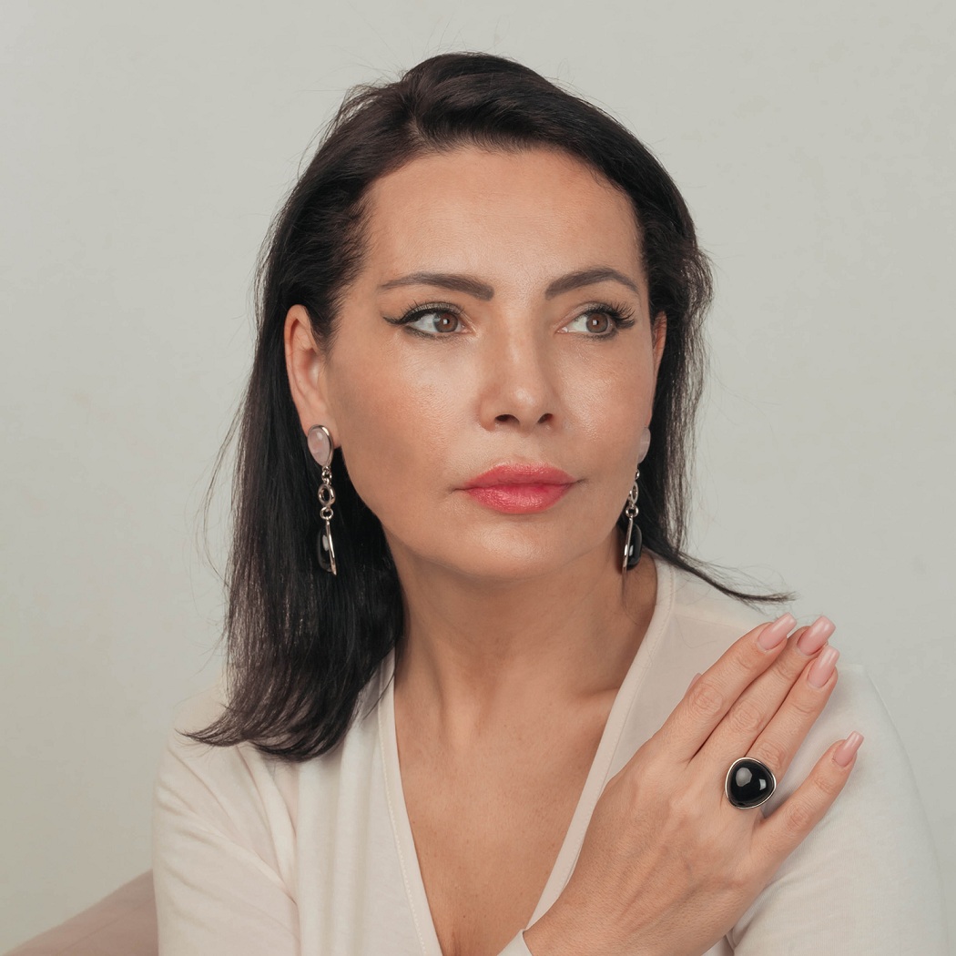 Possebon Кольцо Agata PretoФото 29596-02.jpg