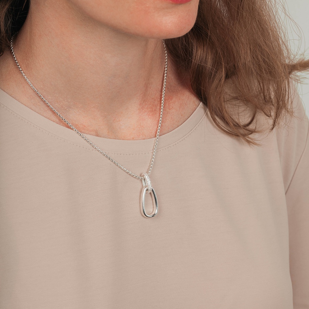 Fiore Luna Колье silver universalФото 29604-03.jpg