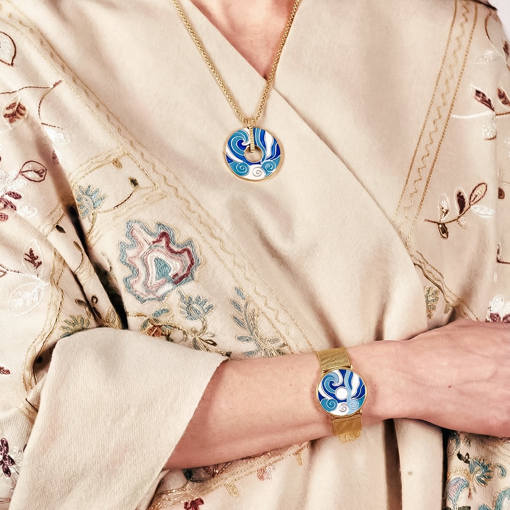 Fiore Luna Браслет на металлическом ремешкеФото 29630-02.jpg