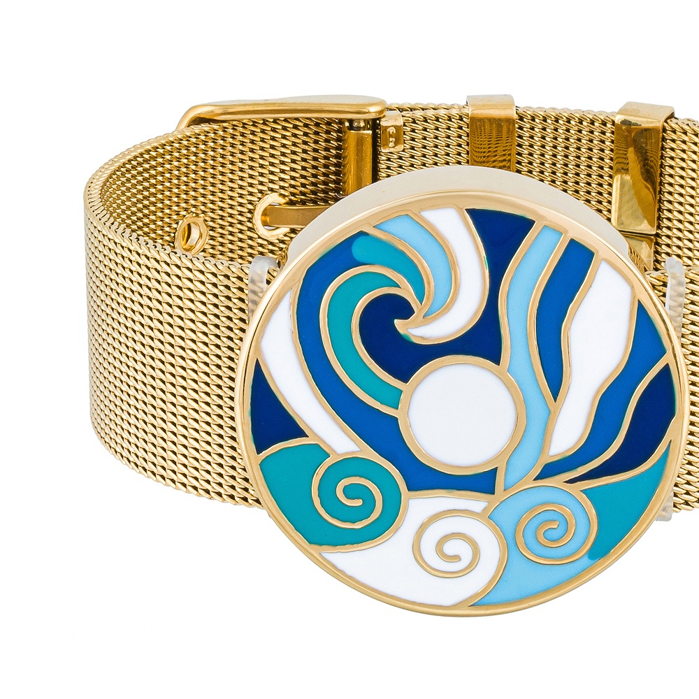 Fiore Luna Браслет на металлическом ремешкеФото 29630-03.jpg