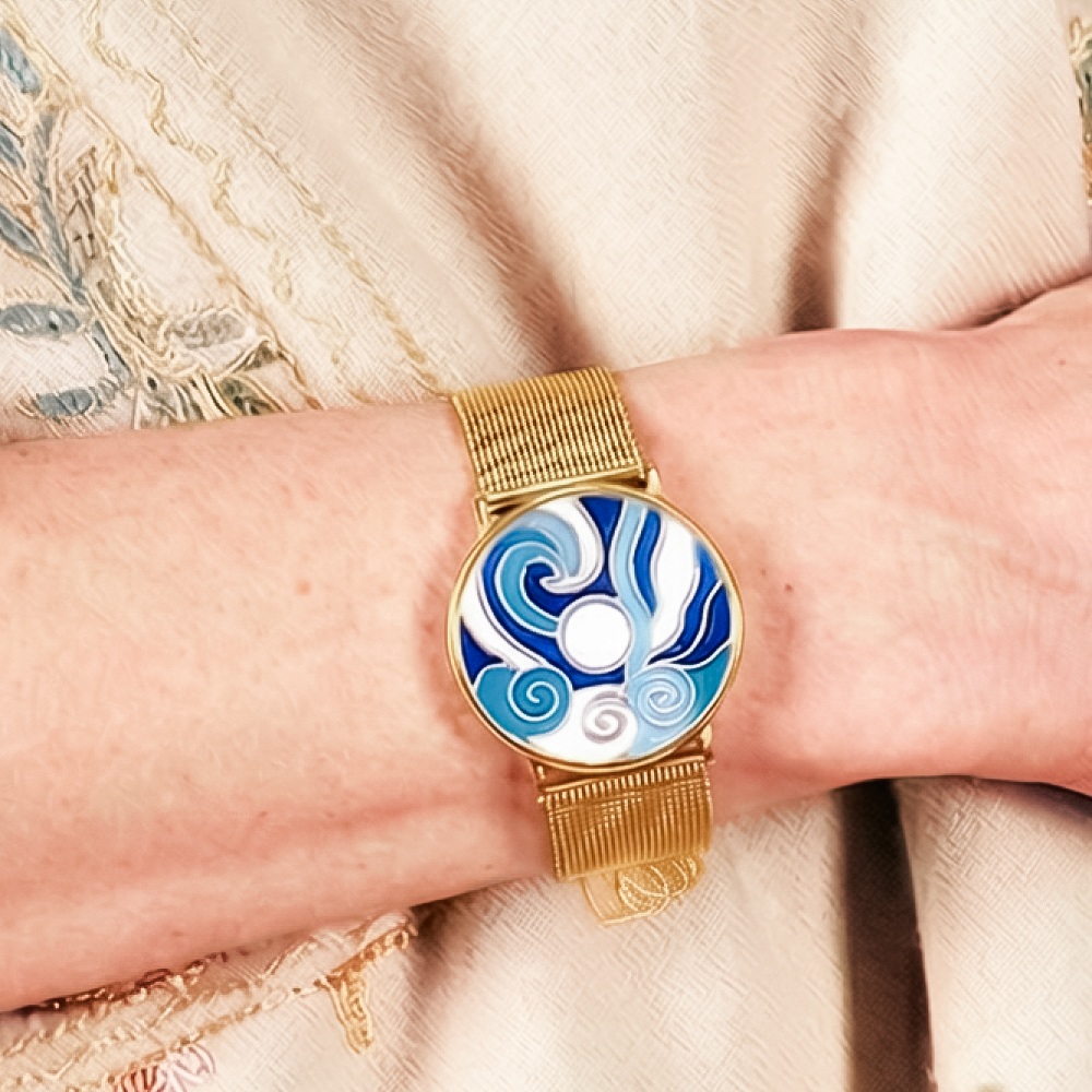 Fiore Luna Браслет на металлическом ремешкеФото 29630-04.jpg