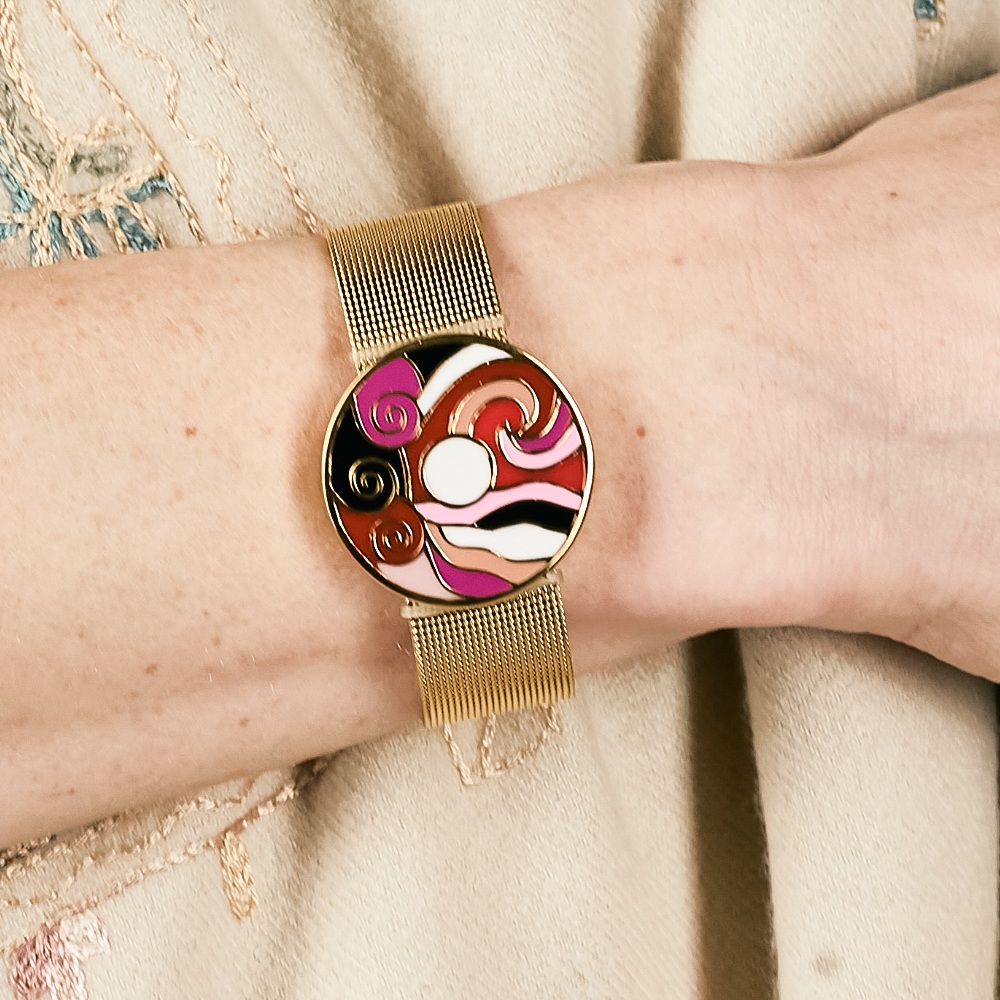 Fiore Luna Браслет на металлическом ремешкеФото 29632-03.jpg