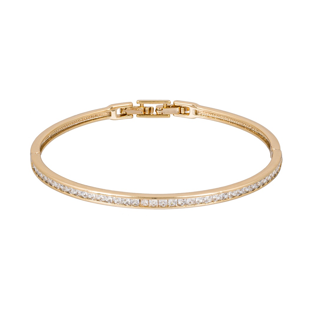 Fiore Luna Браслет gold path is made of crystals