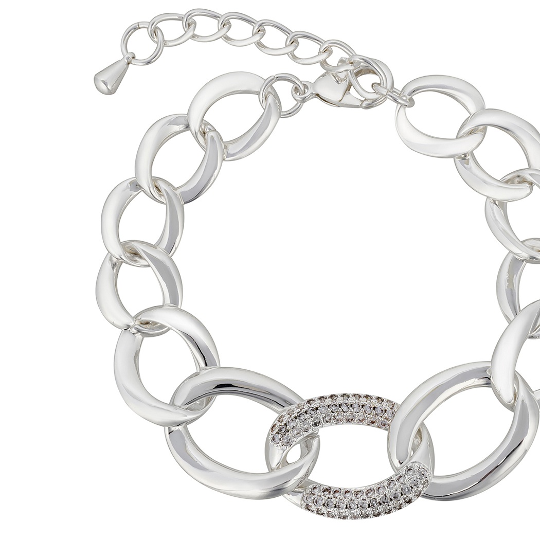 Fiore Luna Браслет the weave silverФото 29635-02.jpg