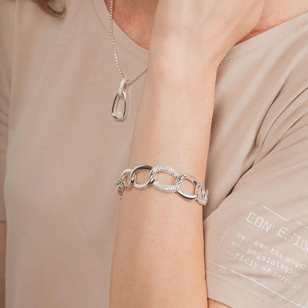 Fiore Luna Браслет the weave silverФото 29635-04.jpg