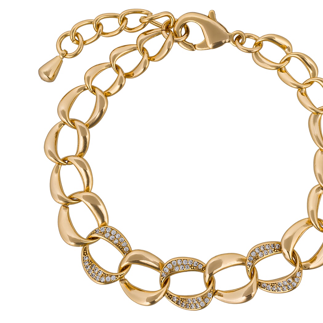 Fiore Luna Браслет the mini weave goldФото 29637-02.jpg