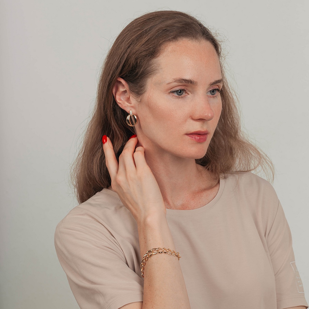 Fiore Luna Браслет the mini weave goldФото 29637-03.jpg