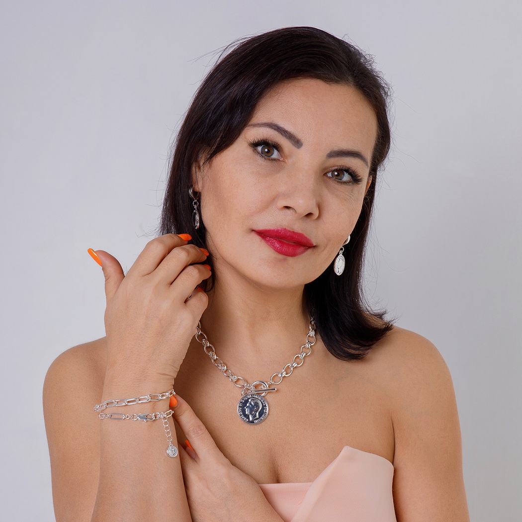 Fiore Luna Браслет Chain СarabinerФото 29640-03.jpg