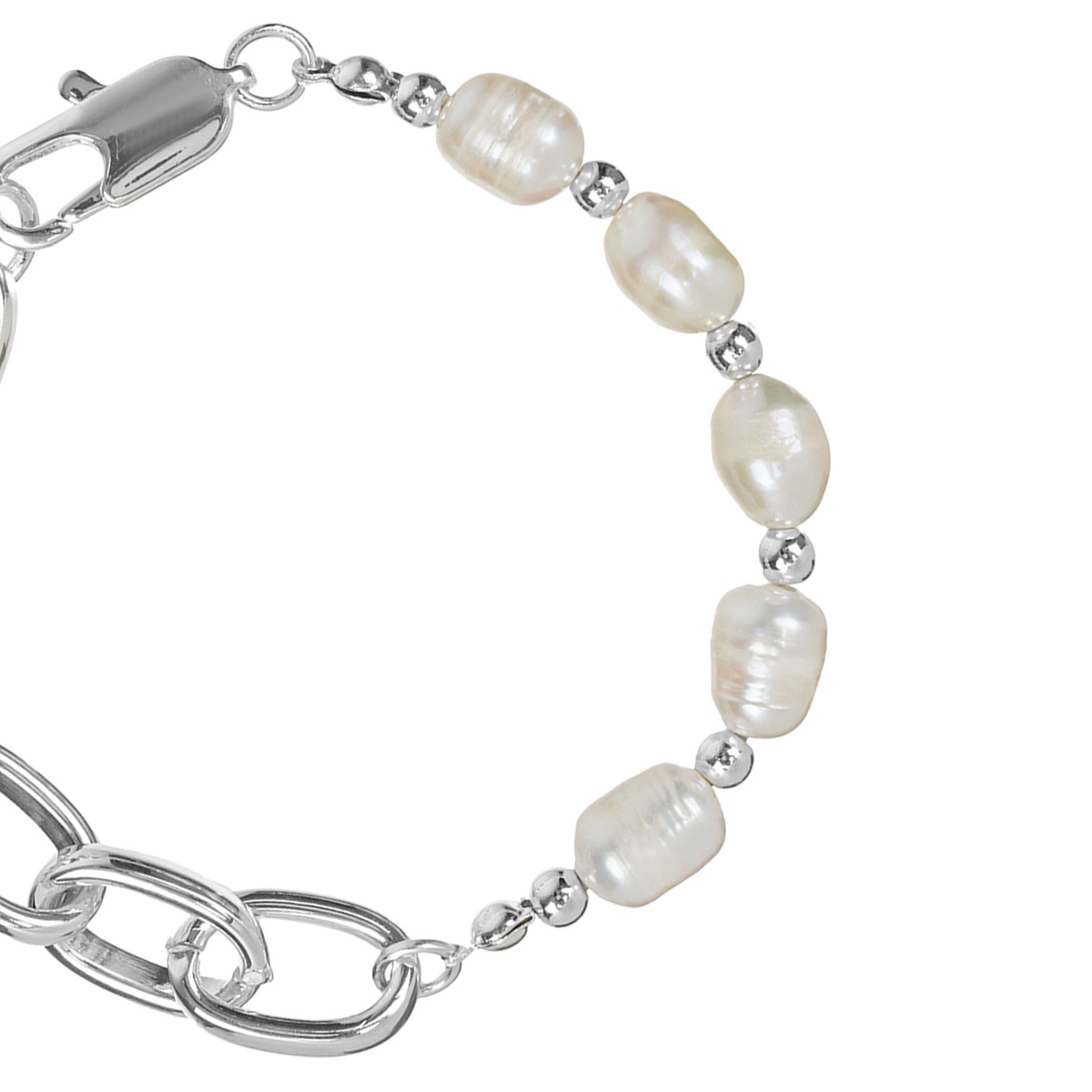 Fiore Luna Браслет Pearle СarabinerФото 29641-02.jpg