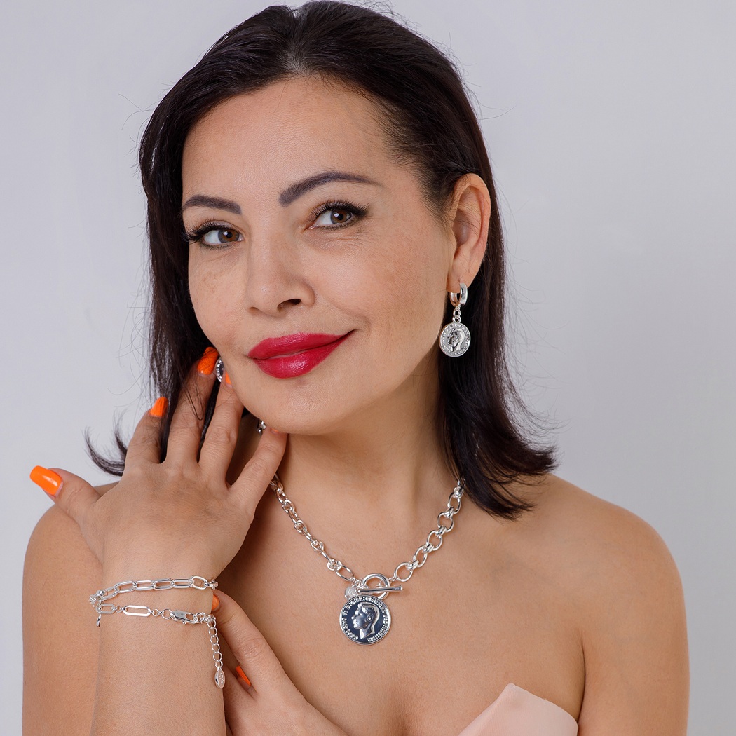 Fiore Luna Браслет Chain СarabinerФото 29642-03.jpg