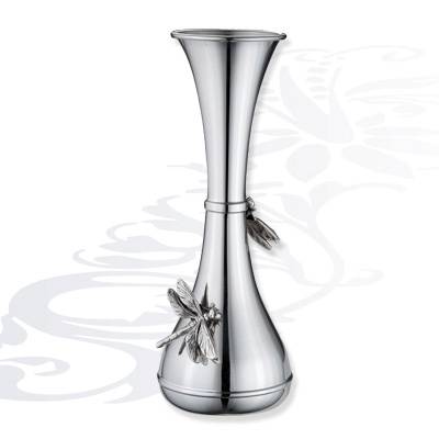 Серебряная ваза для цветов Стрекоза (снято с производства)