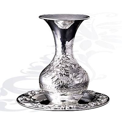 Серебряная ваза с блюдом Оливки (снято с производства)