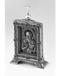 Серебряная икона Святой Николай(снято с производства)