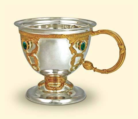 Серебряная чашка Царская