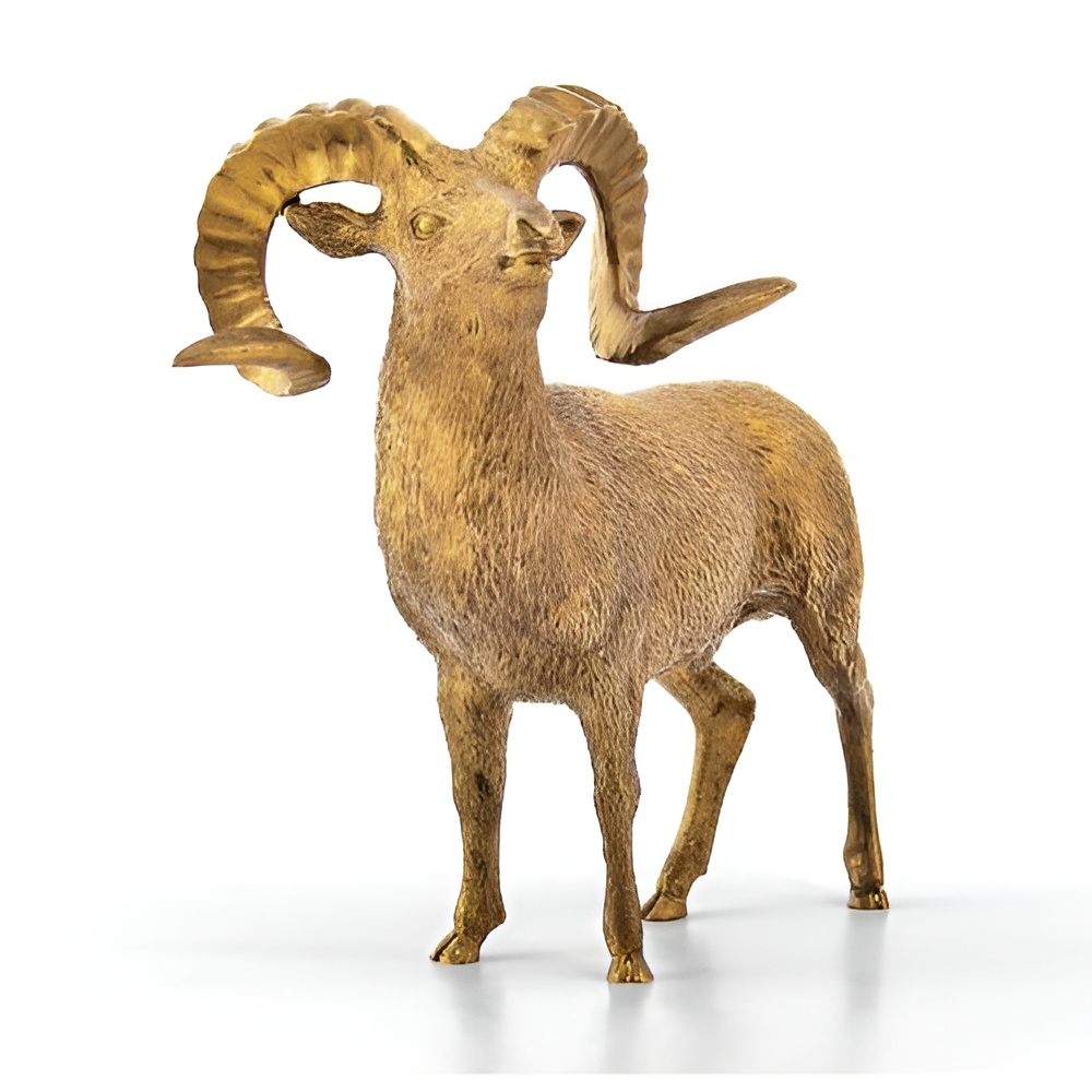 Бронзовая статуэтка Архар (Подарок на Год Овцы)Фото 8909-02.jpg