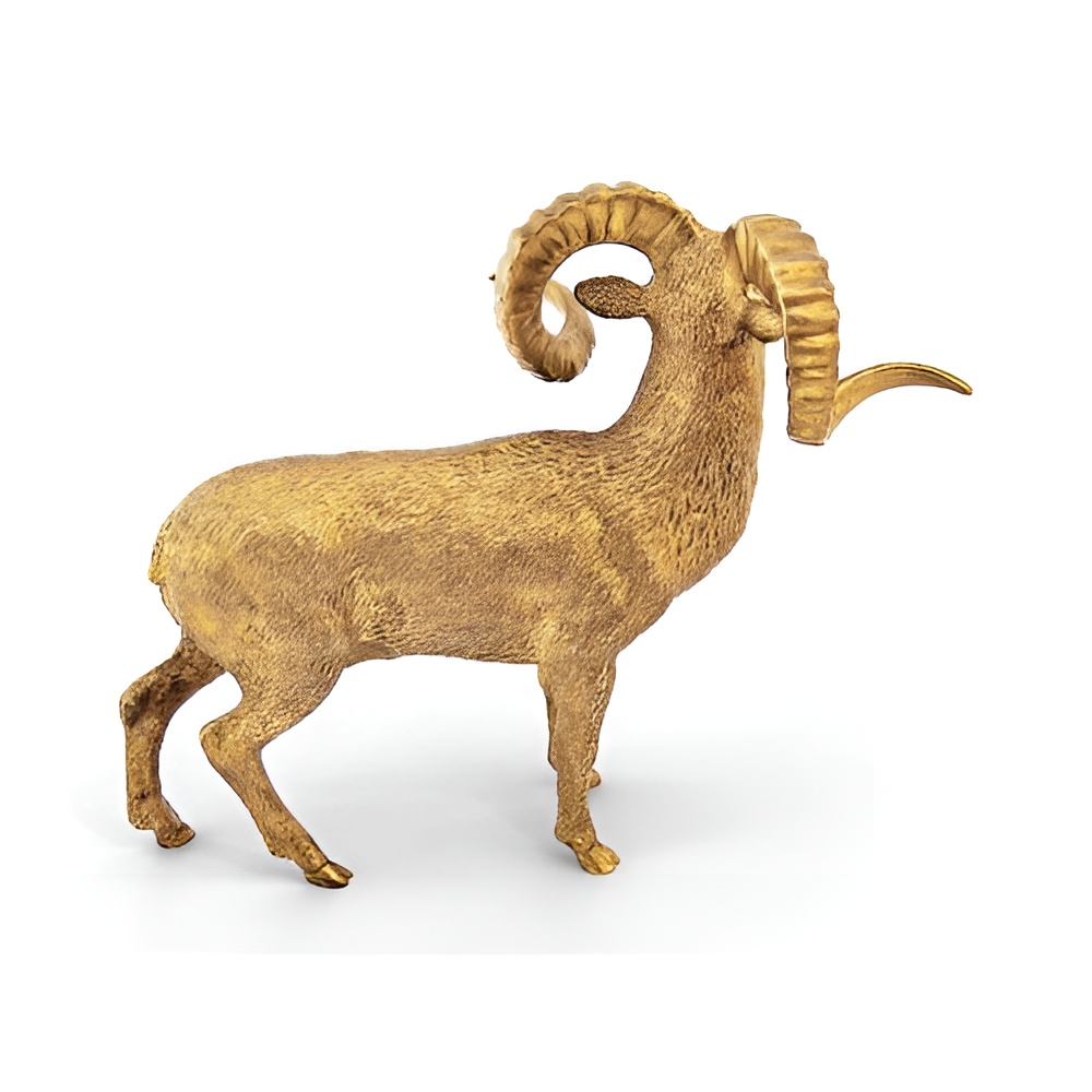 Бронзовая статуэтка Архар (Подарок на Год Овцы)Фото 8909-03.jpg