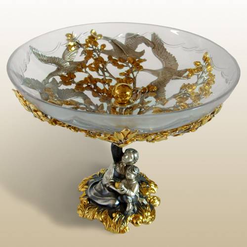 Серебряная ваза Гуси-ЛебедиФото 9161-02.jpg