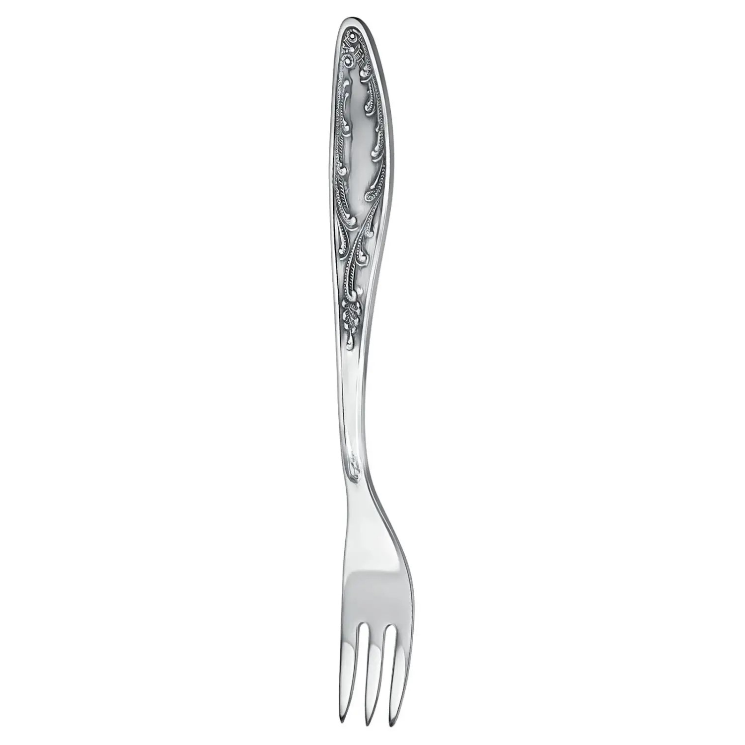 Nickel silver forks for fruit