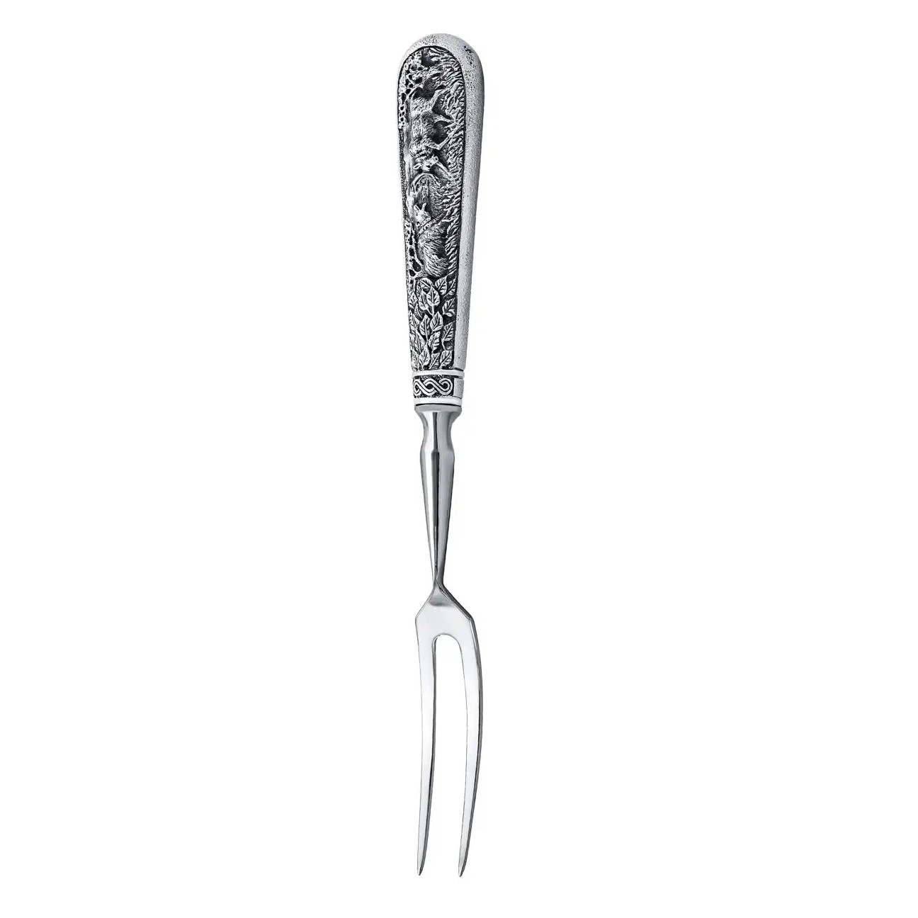 Nickel silver forks for meat
