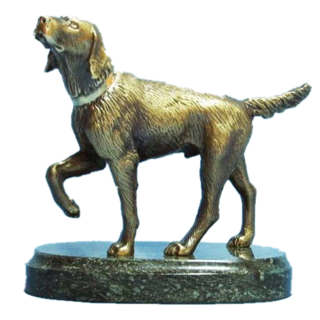 Бронзовые статуэтки Собака