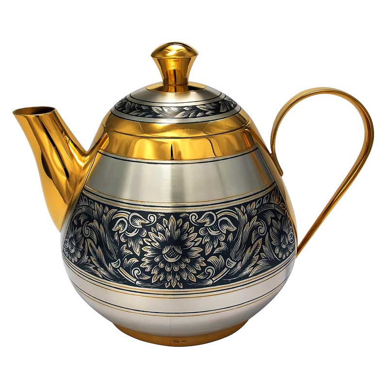 Серебряная посуда для чая и кофе